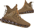 Hello MrLin Men's Running Shoes Non Slip Athletic Tennis Walking Blade Type Sneakers Hip Hop