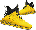 Hello MrLin Men's Running Shoes Non Slip Athletic Tennis Walking Blade Type Sneakers Hip Hop