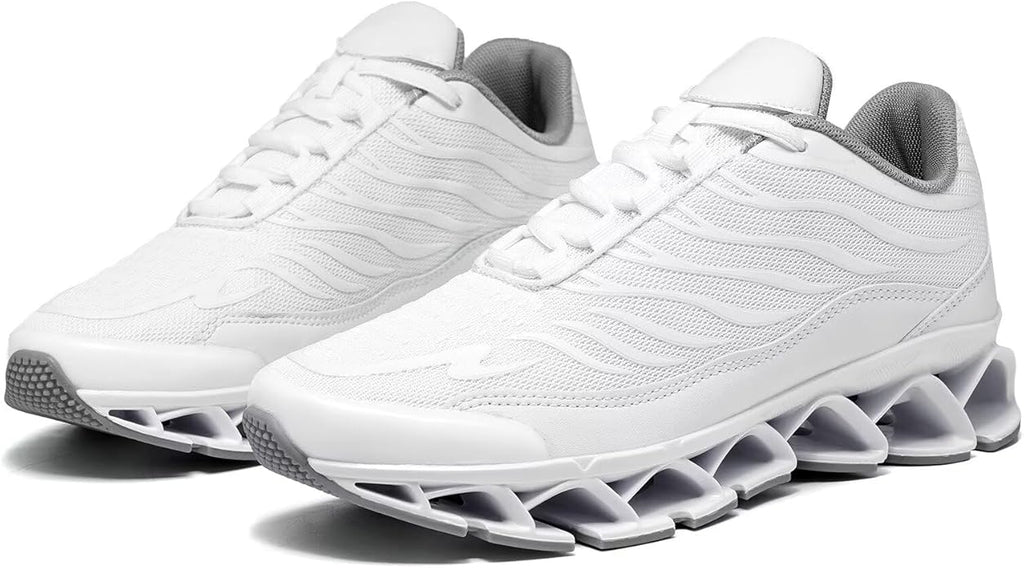 Mens Slip on Walking Running Shoes Blade Tennis Casual Fashion Sneakers Comfort Non Slip Work Sport Athletic Trainer