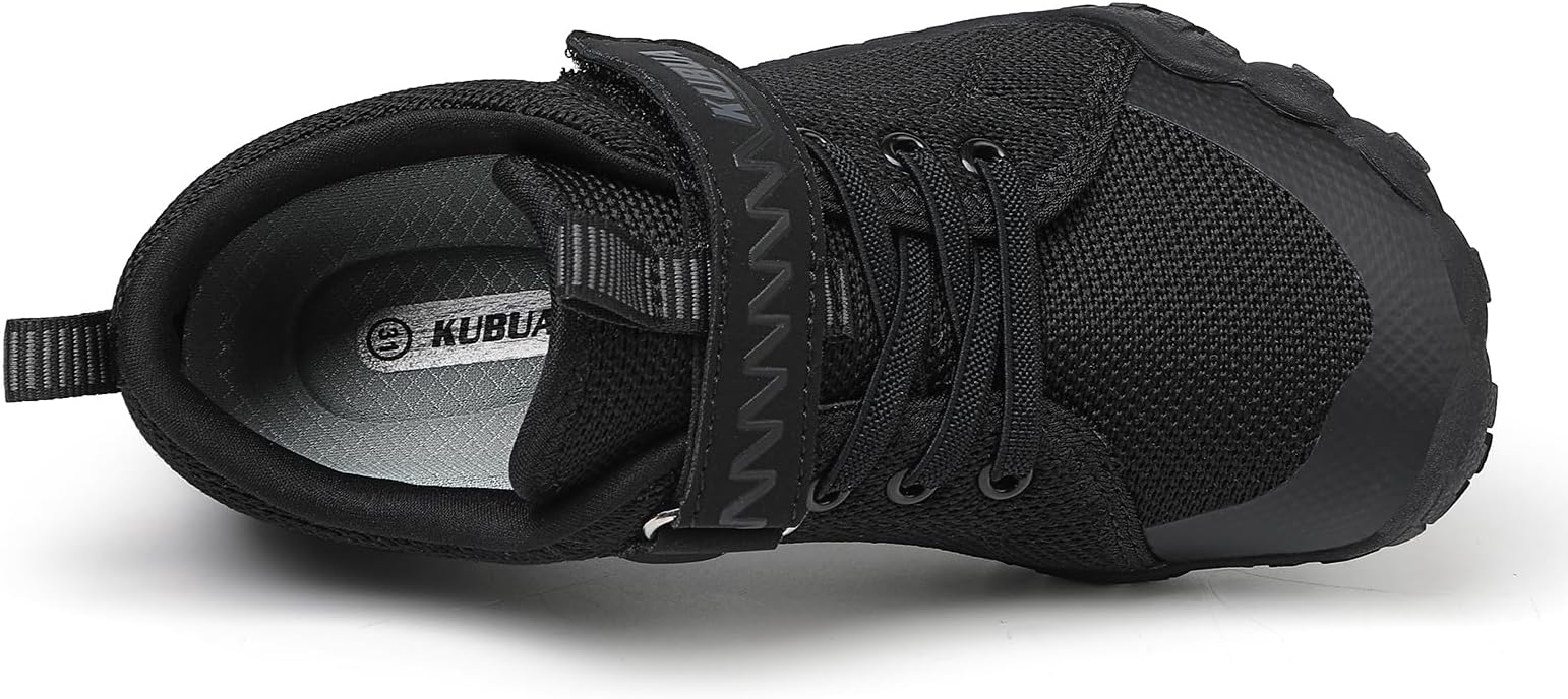 KUBUA Kids Barefoot Shoes Boys Girls Sneakers Naturally Splay Shoes Toddler Little Big Kid