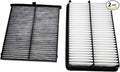OPBU811-259-3 Cabin and Engine Air Filter for 2014 2015 2016 2017 2018 Mazda 3 Replacement for CA11259,PE07-13-3A0,CP11811,KD45-61-J6X,CF11811