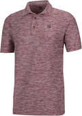 Three Sixty Six Golf Shirts for Men - Dry Fit Short-Sleeve Polo, Athletic Casual Collared T-Shirt