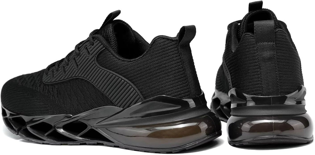 Men's Running Shoes Blade Tennis Walking Fashion Sneakers Breathable Non Slip Gym Sports Work Trainers