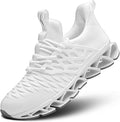 Men's Slip on Walking Running Shoes Blade Tennis Casual Fashion Sneakers Comfort Non Slip Work Sport Athletic Trainer