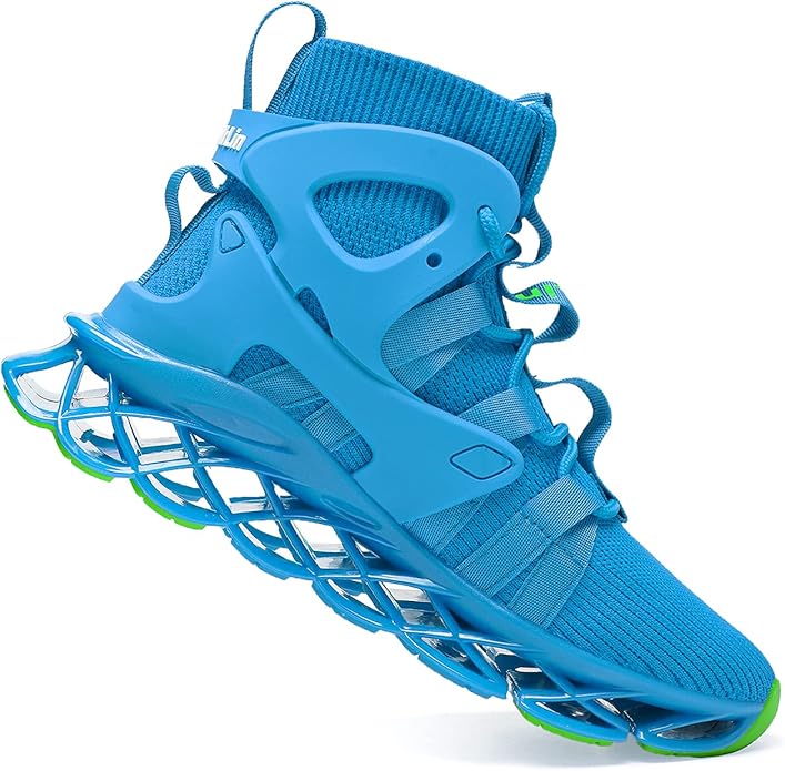 Hello MrLin Men's Running Shoes Non Slip Athletic Tennis Walking Blade Type Sneakers Hip Hop
