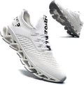 Vooncosir Men's Fashion Sneakers Breathable Mesh Running Shoes Blade Non Slip Soft Sole Casual Athletic Walking Shoes