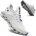 Vooncosir Men's Fashion Sneakers Breathable Mesh Running Shoes Blade Non Slip Soft Sole Casual Athletic Walking Shoes