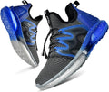 WETIKE Boy's Shoes Mesh Slip on Lightweight Running Sneakers