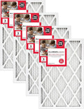 True Blue 324241.4 Allergen 24-Inch by 24-Inch by 1-Inch Air Filter, 4-Pack