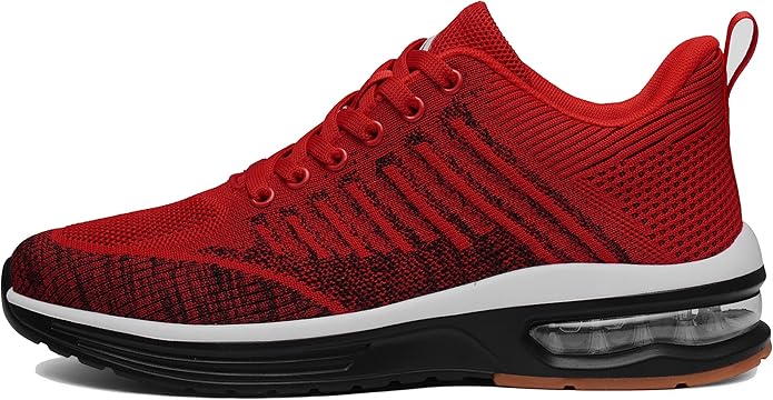 Mishansha Running Shoes for Men Sneakers Air Cushion Walking Shoes Comfortable Tennis Shoes Breathable Trail Running Shoes US Men 7.5-15