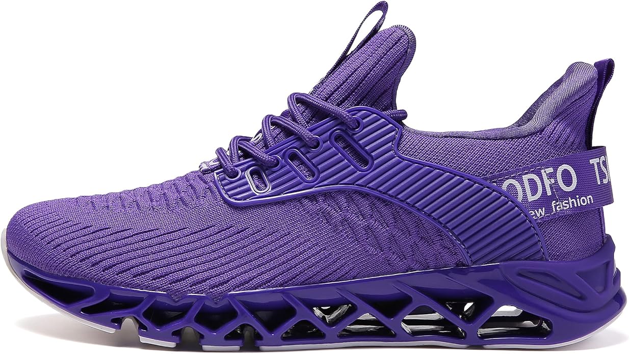 TSIODFO Men Sneakers Fashion Sport Running Athletic Tennis Walking Shoes