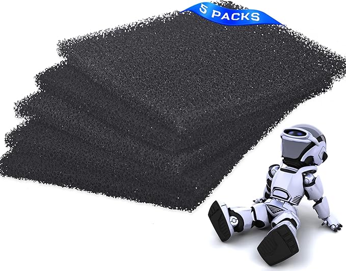 Antidious 5 Pack Activated Carbon Filters for Fume Extractor Solder Smoke Absorber Portable Filter, Soldering DIY Fan Extraction Equipment for Brazing Welding Soldering, Fume Prevention Remover