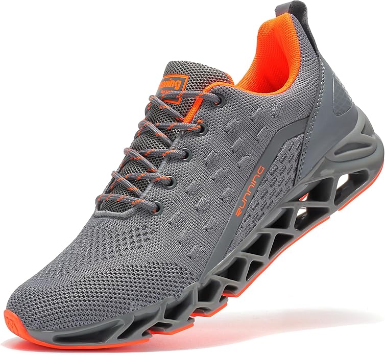 TSIODFO Men Sneakers Fashion Sport Running Athletic Tennis Walking Shoes