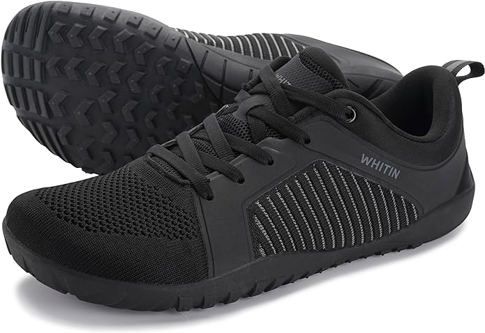 WHITIN Men's Barefoot Trail-Running Shoes | Wide Toe-Box | Zero-Drop Sole | Optimal Traction