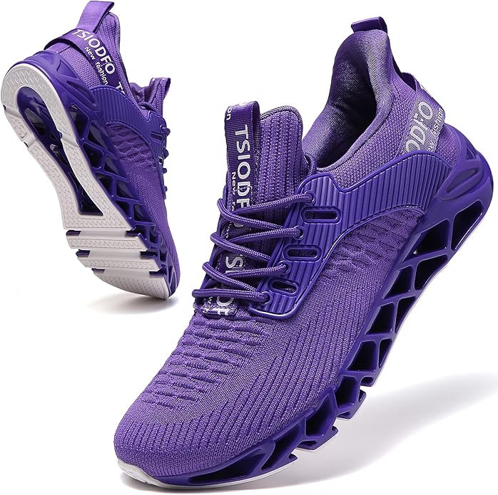 TSIODFO Men Sneakers Fashion Sport Running Athletic Tennis Walking Shoes