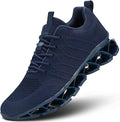 Men's Slip on Walking Running Shoes Blade Tennis Casual Fashion Sneakers Comfort Non Slip Work Sport Athletic Trainer