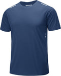 MAGCOMSEN Mens Rash Guard Short Sleeve UPF 50+ Sun UV Quick Dry Shirts Workout Swim Running Athletic T-Shirt