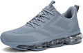 Mens Running Shoes Air Low Top Comfort Walking Lace Up Sneakers Breathable Fashion Tennis Sport Gym Fitness Cross Trainers