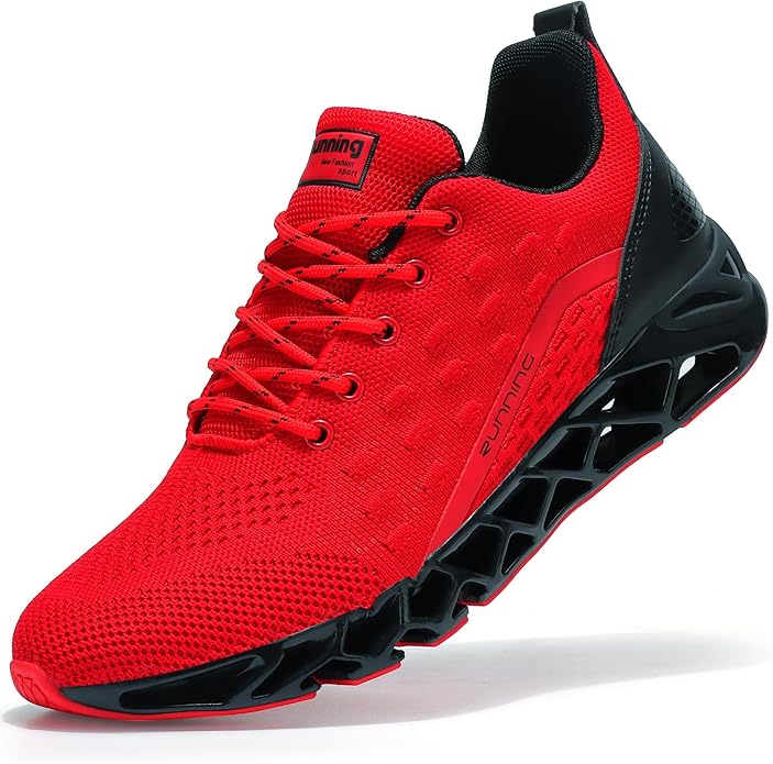 TSIODFO Men Sneakers Fashion Sport Running Athletic Tennis Walking Shoes