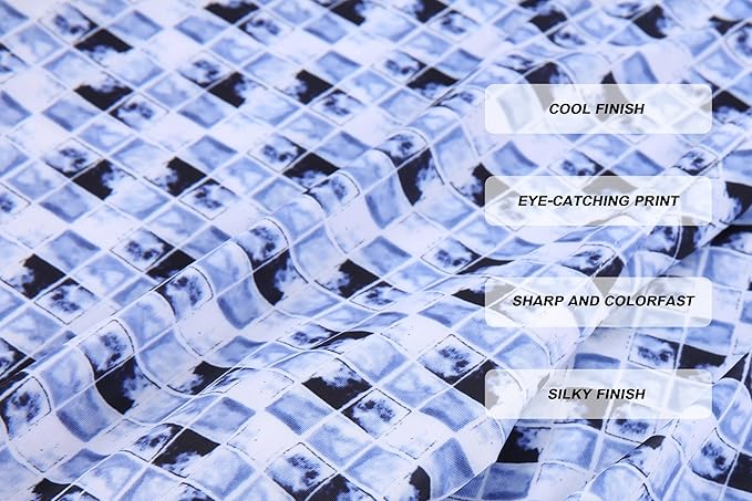 Damipow Premium Golf Shirts for Men Dry Fit Performance Polo Short Sleeve Collared Shirt