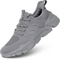 Mens Slip On Running Shoes Athletic Walking Trainers Lightweight Breathable Mesh Tennis Sneakers