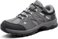 CAMELSPORTS Mens Hiking Shoes Walking Shoes for Men Outdoor Leather Mesh Lightweight Trail Sneakers