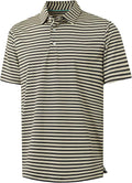 M MAELREG Golf Shirts for Men Short Sleeve Dry Fit Casual Striped Performance Moisture Wicking Collared Mens Polo Shirts