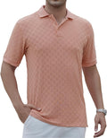 Alex Vando Mens Polo Shirts Short Sleeve Regular Fit Fashion Designed Shirt