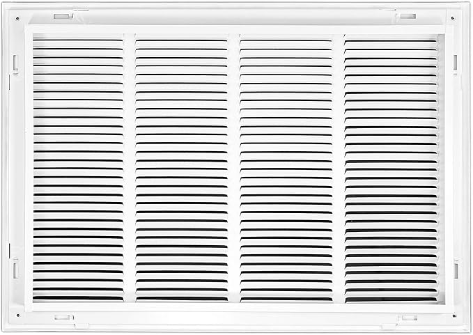 Venti Air 24" X 18" Steel Return Air Filter Grille - Removable Face/Door for 1 inch Filters - HVAC Duct Cover Grill (2-3 Business Day Delivery) [Outer Dimension: 26.5"W X 20.5" H]
