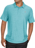 Three Sixty Six Golf Shirts for Men - Dry Fit Short-Sleeve Polo, Athletic Casual Collared T-Shirt