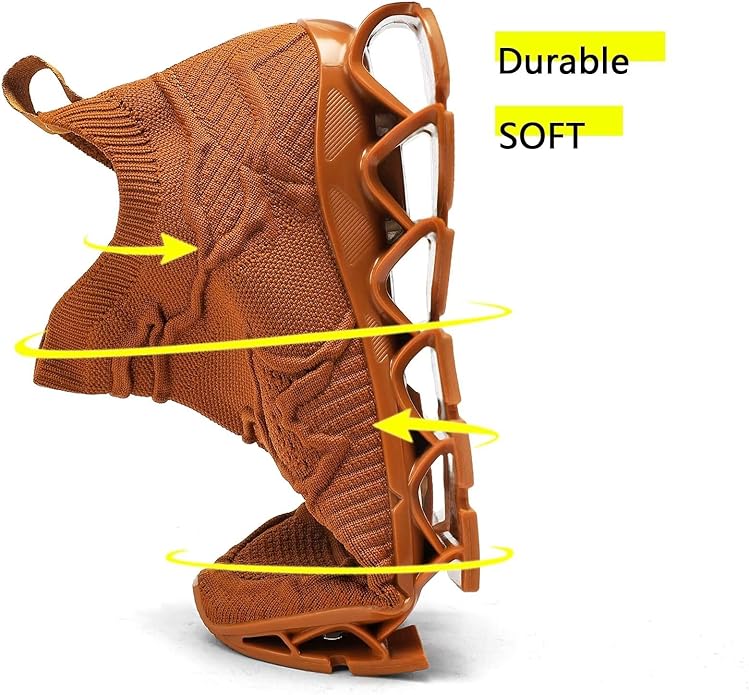 Vooncosir Men's Fashion Sneakers Breathable Mesh Running Shoes Blade Non Slip Soft Sole Casual Athletic Walking Shoes