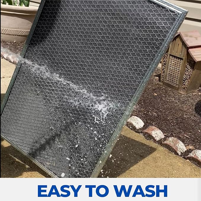 14x24x1 Washable Electrostatic Air Filter. Reusable HVAC & Furnace Air Filter