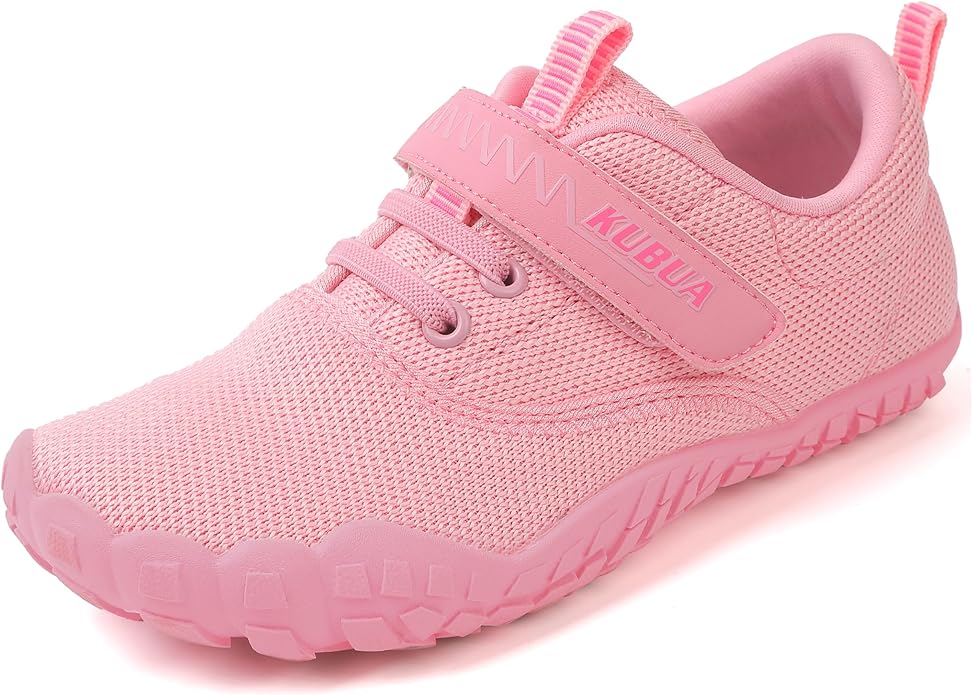 KUBUA Kids Barefoot Shoes Boys Girls Sneakers Naturally Splay Shoes Toddler Little Big Kid