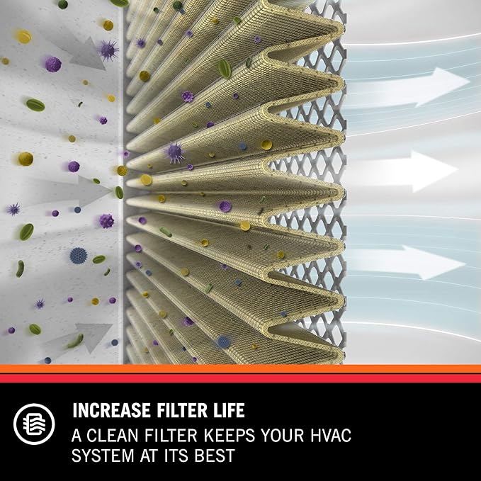 K&N HVAC Filter Cleaner: 32 Oz Spray Bottle Filter Cleaner and Refresher; Restores Home Air-Filter Performance; 99-6010,(Pack of 2)