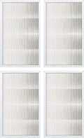 Fette Filter - Air Cleaning Filter, 9" x 15" Compatible With 3M Filtrete FAPF02 & FAPF024 for model # FAP01-RMS, FAP02-RMS, FAP02 - Pack of 4