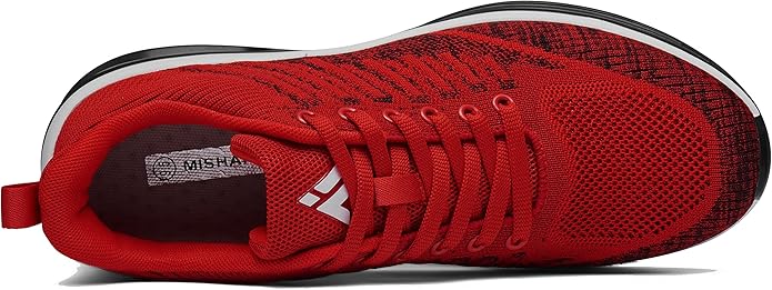 Mishansha Running Shoes for Men Sneakers Air Cushion Walking Shoes Comfortable Tennis Shoes Breathable Trail Running Shoes US Men 7.5-15