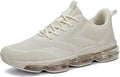 Mens Running Shoes Air Low Top Comfort Walking Lace Up Sneakers Breathable Fashion Tennis Sport Gym Fitness Cross Trainers
