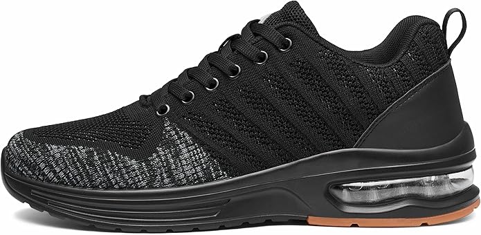 Mishansha Running Shoes for Men Sneakers Air Cushion Walking Shoes Comfortable Tennis Shoes Breathable Trail Running Shoes US Men 7.5-15
