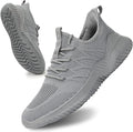 Mens Slip On Running Shoes Athletic Walking Trainers Lightweight Breathable Mesh Tennis Sneakers