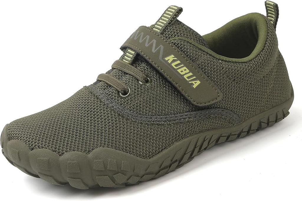KUBUA Kids Barefoot Shoes Boys Girls Sneakers Naturally Splay Shoes Toddler Little Big Kid