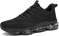 Mens Running Shoes Air Low Top Comfort Walking Lace Up Sneakers Breathable Fashion Tennis Sport Gym Fitness Cross Trainers