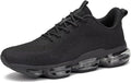 Mens Running Shoes Air Low Top Comfort Walking Lace Up Sneakers Breathable Fashion Tennis Sport Gym Fitness Cross Trainers