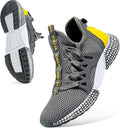 WETIKE Boy's Shoes Mesh Slip on Lightweight Running Sneakers