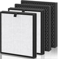 AP303 AP304 Replacement Filters, Compatible with DAYETTE ＆ FRESHDEW Air Purifier AP303/AP304, H14 HEPA Filter with Activated Carbon, 4 Pack (Original Filter)