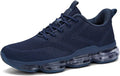 Mens Running Shoes Air Low Top Comfort Walking Lace Up Sneakers Breathable Fashion Tennis Sport Gym Fitness Cross Trainers