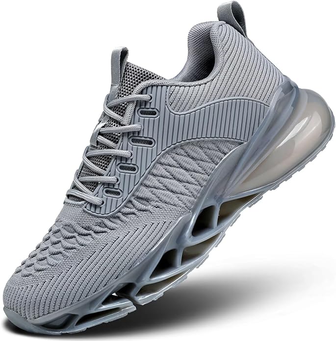 Men's Running Shoes Blade Tennis Walking Fashion Sneakers Breathable Non Slip Gym Sports Work Trainers