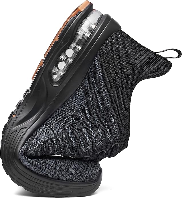 Mishansha Running Shoes for Men Sneakers Air Cushion Walking Shoes Comfortable Tennis Shoes Breathable Trail Running Shoes US Men 7.5-15