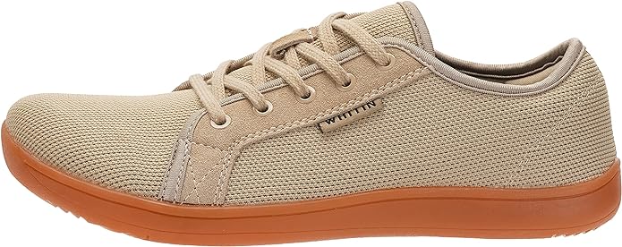 WHITIN Men's Wide Minimalist Barefoot Sneakers | Zero Drop Sole | Optimal Relaxation