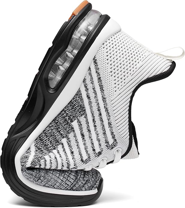 Mishansha Running Shoes for Men Sneakers Air Cushion Walking Shoes Comfortable Tennis Shoes Breathable Trail Running Shoes US Men 7.5-15