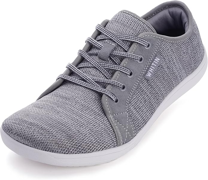 WHITIN Men's Wide Minimalist Barefoot Sneakers | Zero Drop Sole | Optimal Relaxation